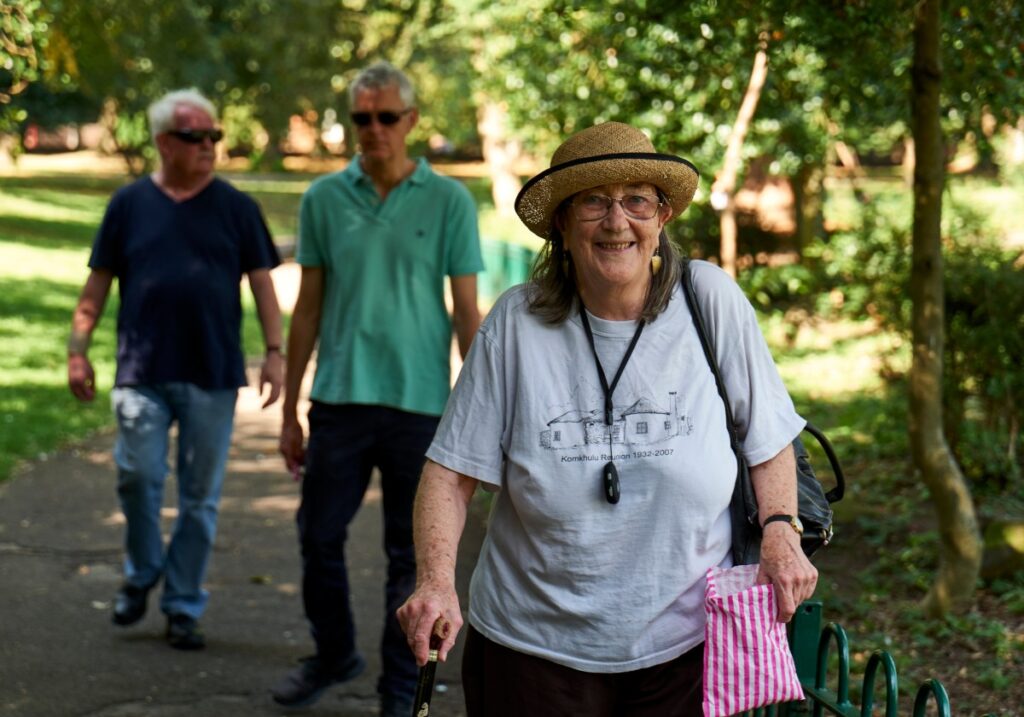 walking - fall prevention - centre for ageing better